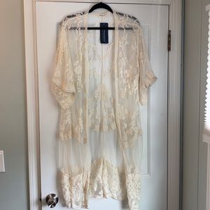 Shear Lace Duster